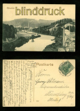 MITTWEIDA sw-AK Blick in das Zschopautal 1916 (d6324)