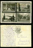 Erzgebirge sw-Foto-AK vier Ansichten 1939 (d6677)