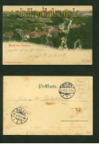 ZEHREN farb-Litho-AK Gruss aus..... Totalansicht 1901 Soldatenbrief (d6321)