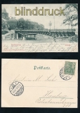 LBECK sw-AK Burgthorbrcke 1901 (d7312)