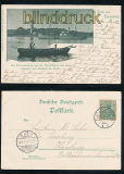 TRAVEMNDE sw-AK Gruss aus ...... Travemndung Leuchtturm 1900 (d7313)