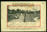 KIEL sw-AK Am kleinen Kiel 1902 (d7395)