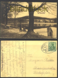Forsthaus Putzkau und Buschmhle sw-AK Bahnpost (d2459)