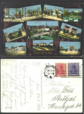 Zwickau farb-AK 10 Ansichten 1920 (d2463)