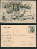 Hofkirch sw-AK Gruss aus 7 Ansichten 1907 (d4809)