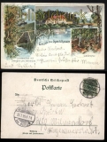 Spechthausen farb-Litho-AK Grus aus..... 3 Ansichten 1899 (d5877)