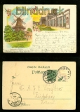 POTSDAM farb-Litho-AK Gruss aus ..... Mhle und Orangerie 1898 (d6088)
