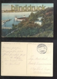 RDERSDORF Seebad farb-AK Panoramaansicht 1912 Soldatenbrief (d6831)
