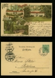 PARETZ farb-Litho-AK fnf Ansichten 1899 (d6554)