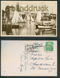Bremerhaven sw-Foto-AK Handelshafen 1935 (d4876)