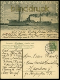 Kiel sw-AK Gruss aus..... Schiffsabbildung 1905 (d5889)