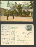 Hamburg farb-AK Alsterpavillon 1908 (d4515)
