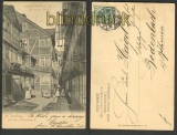 Hamburg sw-AK Abbruchsviertel Johannes Bollwerk Hof 5 1903 (d4517)