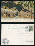 HAMBURG farb-AK Carl Hagenbecks Tierpark Stellingen 1907 (d7131)