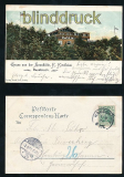 HAMBURG farb-AK Hausbruch Gruss aus der Sennhtte 1902 (d7141)