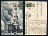 HAMBURG sw-AK Brand Michaeliskirche 1906 (d7139)