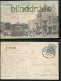 HARBURG a. E. farb-AK Sand Bahnpost 1910 (d7459)