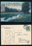 HAMBURG farb-AK Unsere Alster auf ihrer Bahn und Alsterquelle 1907 (d7198)