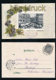 HAMBURG farb-Prge-AK Grosser Burstah 1901 (d7189)