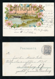 HAMBURG farb-AK Lombardbrcke und Binnenalster 1902 (d7190)