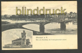 Offenbach am Main sw-AK Blick Bootshaus Rudergesellschaft Undine (d4608)