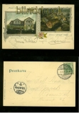 REICHENBERG farb-Litho-AK Gruss vom Felsberg 1903 (d6565)