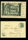 BAD SALZHAUSEN sw-AK Pension Logirhaus Stillfried 1902 (d6568)