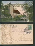 Burgsteinfurt farb-AK Partie am Schloss Zensur Rheine 1914 (d4944)
