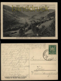 Schmallenberg sw-AK Sommerfrische Nordenau Blick ins Nesselbachtal 1927 (d5693)