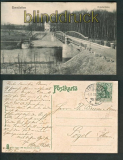 Emsdetten sw-AK Emsbrcke 1903 (d4945)