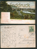 Hxter i. W. farb-AK vom Felsenkeller 1906 (d4736)