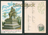 Gruss aus Dortmund farb-AK Kaiser-Wilhelm-Denkmal 1902 (d5342)