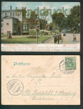 Bad Oeynhausen farb-AK altes Thermalbadehaus 1904 (d4795)