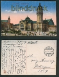 Cln farb-AK Hauptbahnhof Feldpost 1916 (d5153)