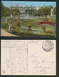 Cln farb-AK Floragarten Eingang 1915 (d5157)