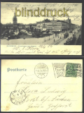Mannheim sw-AK Paradeplatz mit Planken 1904 (d2327)