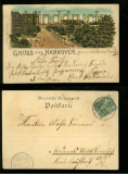 HANNOVER farb-Litho-AK Georgstrasse 1900 (d5978)