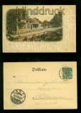 BAD HARZBURG farb-AK Molkenhause 1899 (d6123)