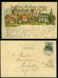 BENTHEIM farb-Litho-AK Schloss Bentheim 1914 (d6201)