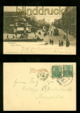 HANNOVER sw-AK Georgstrasse 1901 Bahnpost (d6117)
