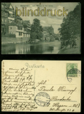HANNOVER sw-AK Alte Huser an der Leine 1905 (d6482)