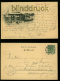 PYRMONT sw-AK Gruss aus ...... Stahlbrunnenhalle 1900 (d6285)