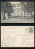 AURICH sw-AK Kgl. Gymnasium Bahnpost 1910  (d7078)