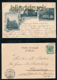 TOSTEDT sw-AK Gruss aus ...... drei Ansichten Bahnpost 1900 (d7230)