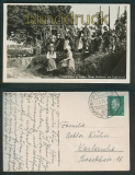 Mllheim in Baden sw-Foto-AK beim Herbsten Wenlese (d4997)