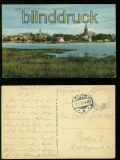 Stuhm farb-AK Nord-Ostseite Gesamtansicht Feldpost 1915 (d6039)