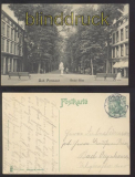 BAD PYRMONT sw-AK Haupt Allee 1910 (d0182)