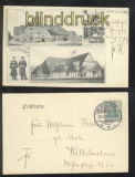WILHELMSHAVEN sw-AK Seemannshaus vier Ansichten 1903 (d0211)