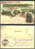 Haren farb-Litho 5 Ansichten 1899 (d1819)