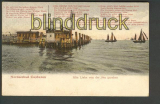 Cuxhaven farb-AK alte Liebe von der See gesehen ungebraucht (d4523)